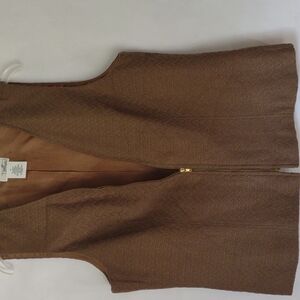 VEST TAUPE